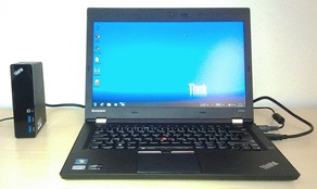 ThinkPad USB 3.0 Dock: USB replikátor s dvěma displeji, gigabitovým ethernetem a zvukem (Test, video)