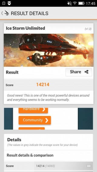 Lenovo Vibe X2 3Dmark