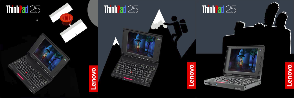 Výroční retro soutěž Lenovo ThinkPad 25