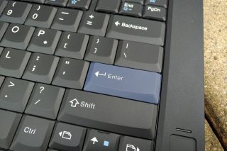 Lenovo ThinkPad 25 blue enter