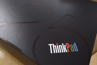 Lenovo ThinkPad 25 box detail