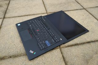 Lenovo ThinkPad 25 fully opened
