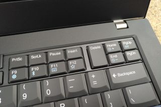 Lenovo ThinkPad 25 keyboard 7th row