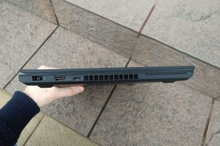 Lenovo ThinkPad 25 left side