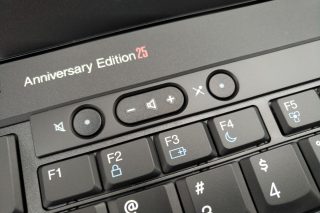 Lenovo ThinkPad 25 volume buttons