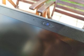 Odhalená webkamera.