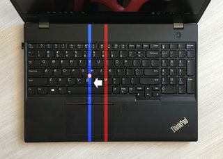 Posunutí klávesnice