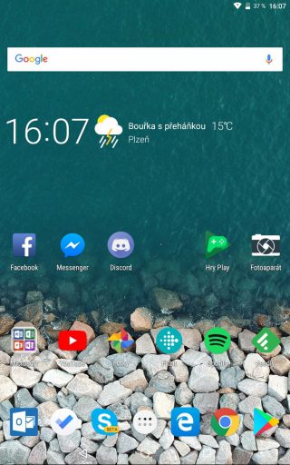 Tab-4-8-Plus-domovská-obrazovka