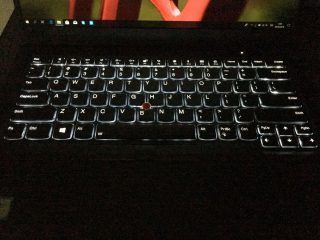 X1 Carbon 6thGen podsvícení klávesnice