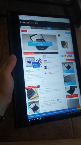 Režim tablet