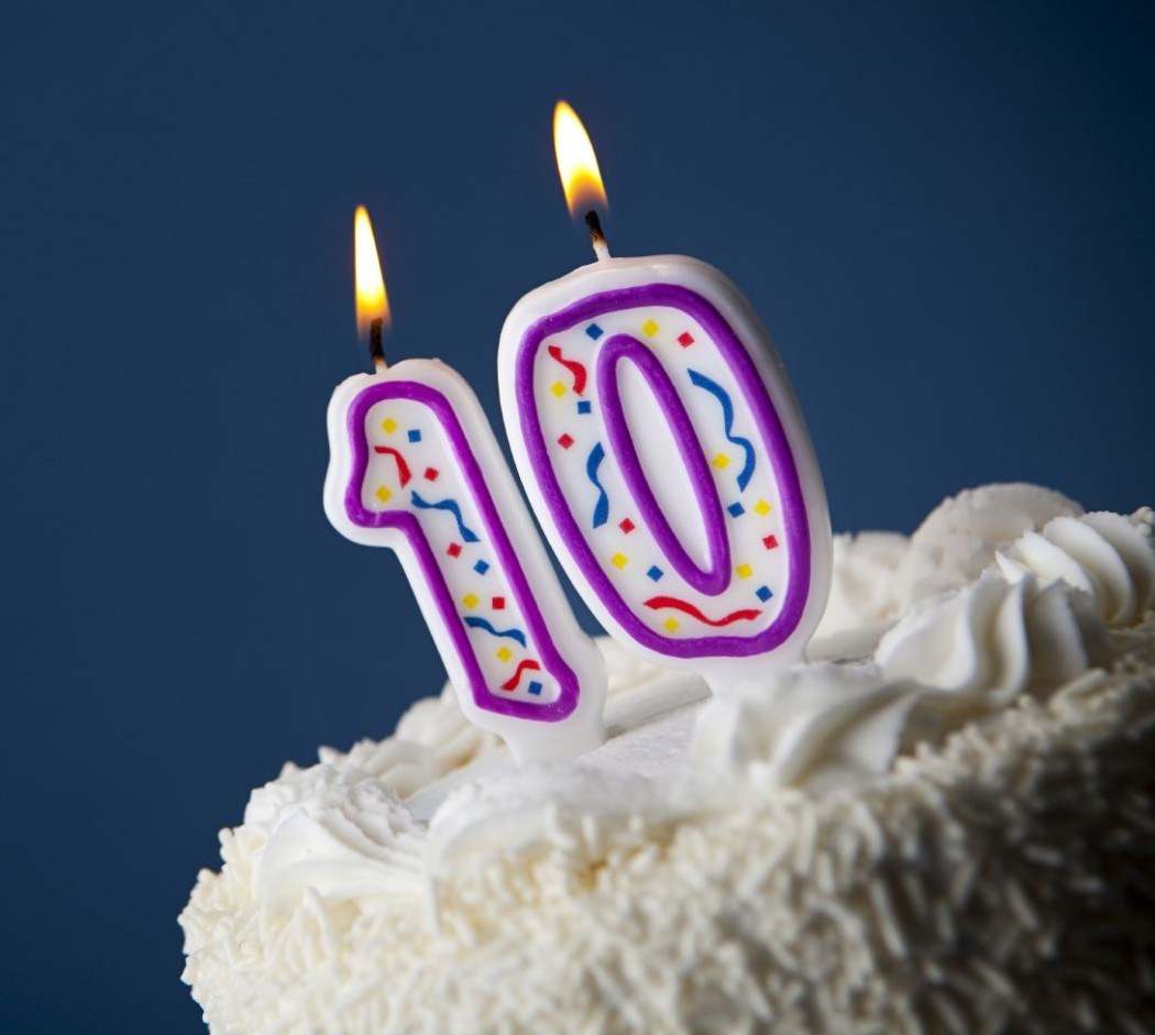 10-year-cake
