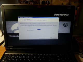 (Prosinec 2015) Vánoční zábava ala reinstal systému.