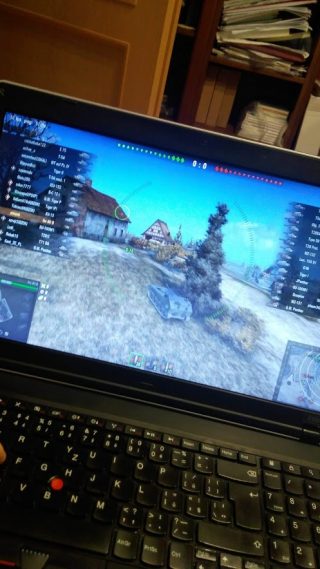 (začátek roku 2018) Poslední herní etapa pro tento notebook.