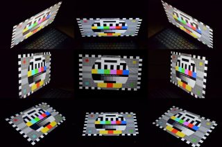 Pozorovací úhly displeje.