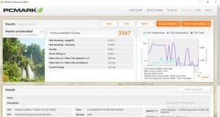 Lenovo Yoga C640 - PCMark 8 Home.