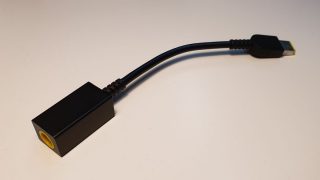 Detail Lenovo ThinkPad Slim Tip Power Conversion Cable.