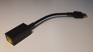 Detail Lenovo ThinkPad Slim Tip Power Conversion Cable.