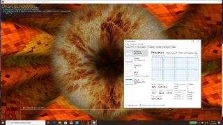 E595 - Furmark plus cpu