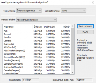 E595 - Veracrypt bez akcel