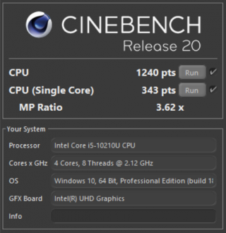 Cinebench-R20