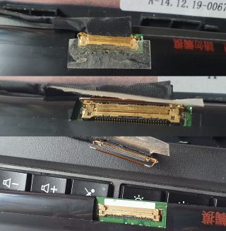 X240 DisplaySwap OdpojeniLCDkabelu