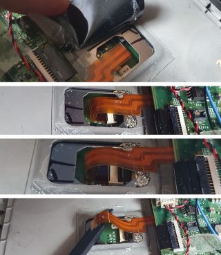 X240 TouchpadSwap OdpojeniKabelu