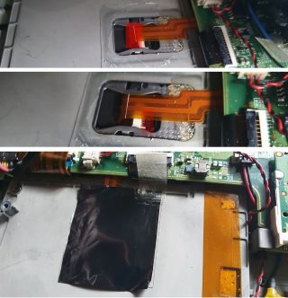 X240 TouchpadSwap ZapojeniKabelu