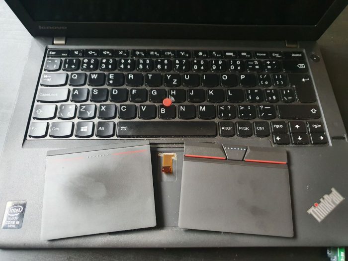 ThinkPad X240: Upgrade touchpadu (pro kutily)