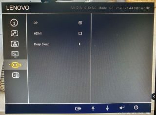 LCD Legion Y27gq-20 OSD17
