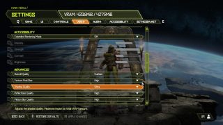 DOOM Eternal, nastavení.