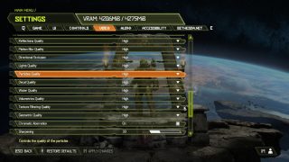 DOOM Eternal, nastavení.