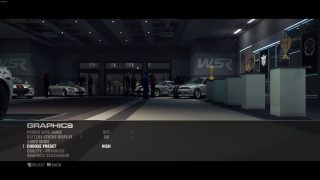 GRID 2, nastavení grafiky.