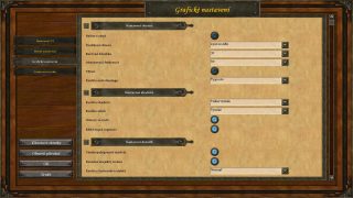 AoE 3, nastavení hry.