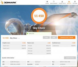 Lenovo Ideapad S540-3dmark