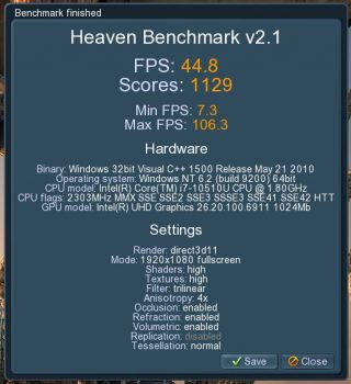 Lenovo Ideapad S540-Heaven