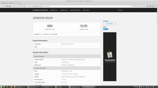 S145-14API Geekbench linux