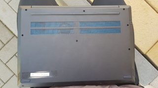 Spodní strana zařízení L340 Gaming