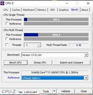 Lenovo IdeaPad Flex 5 14 CPUz