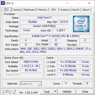 CPU-Z.
