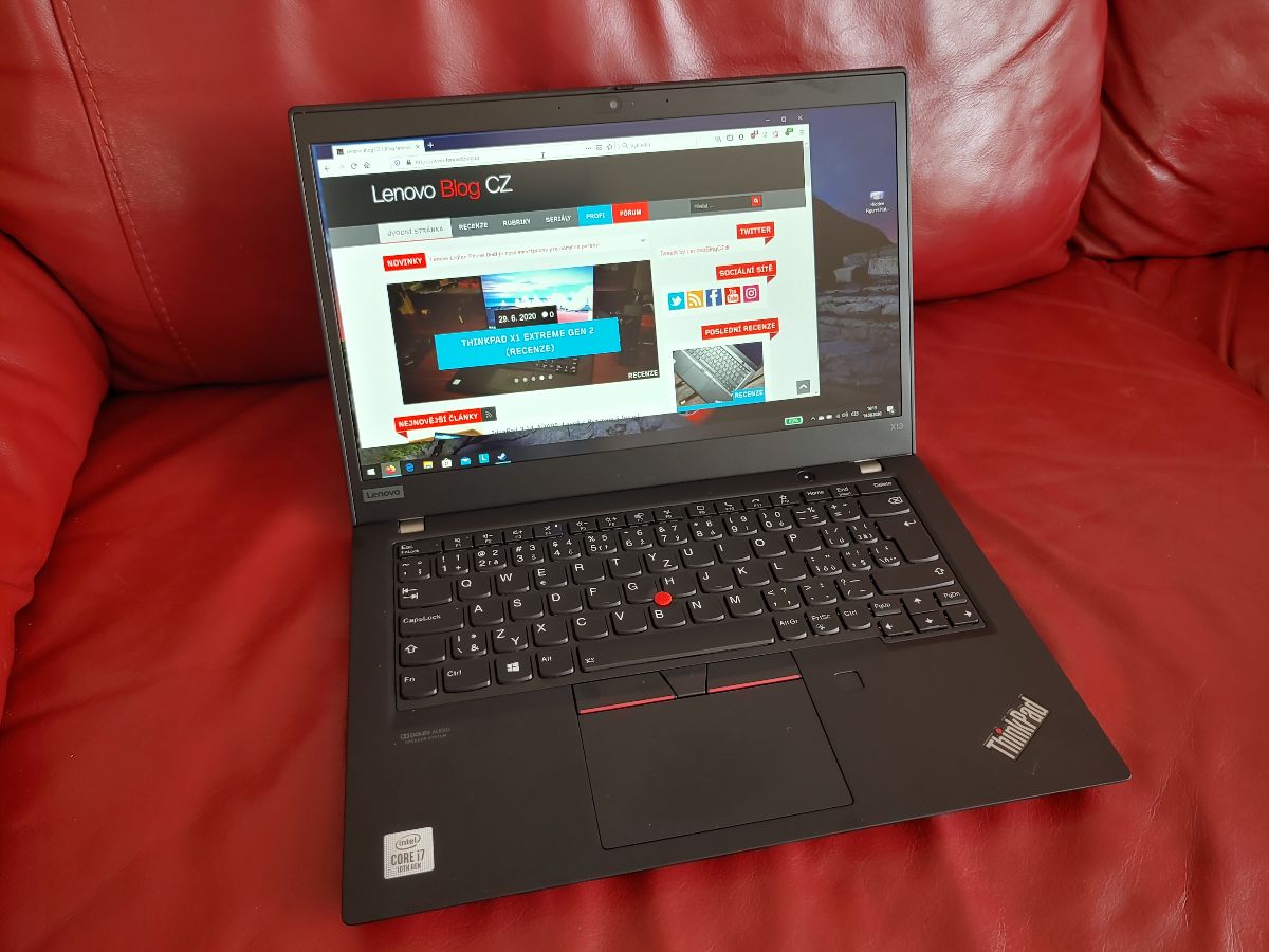 ThinkPad X13 Gen 1 Intel: preview