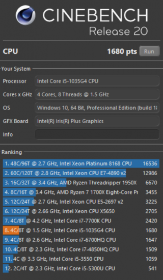 CINEBENCH