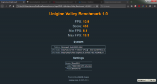 Unigine Valley Extreme, Lenovo Yoga C940-14IIL.