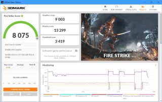 ThinkBook 15p IMH 3DMark Fire-Strike