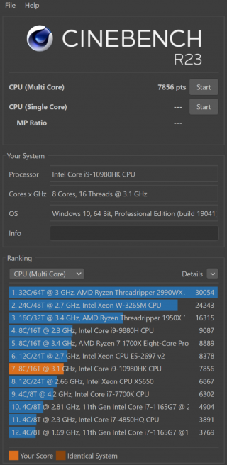 cinebench