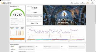 Lenovo Legion Creator 7 – 3DMark Night Raid