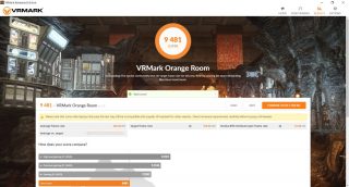 Lenovo Legion Creator 7 – VRMark Orange Room