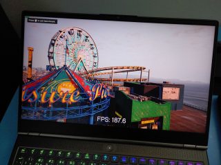Lenovo Legion Creator 7 - testování GTA 5