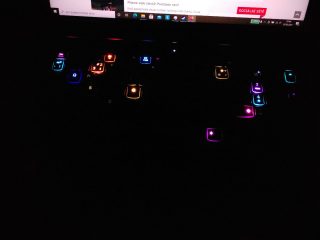 Lenovo Legion Creator 7 – RGB podsvícení klávesnice