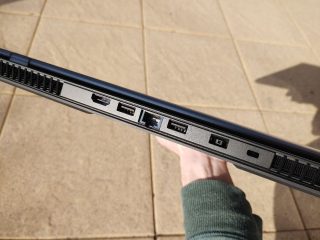 Lenovo Legion Creator 7 – konektory