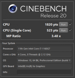 Cinebench-R20